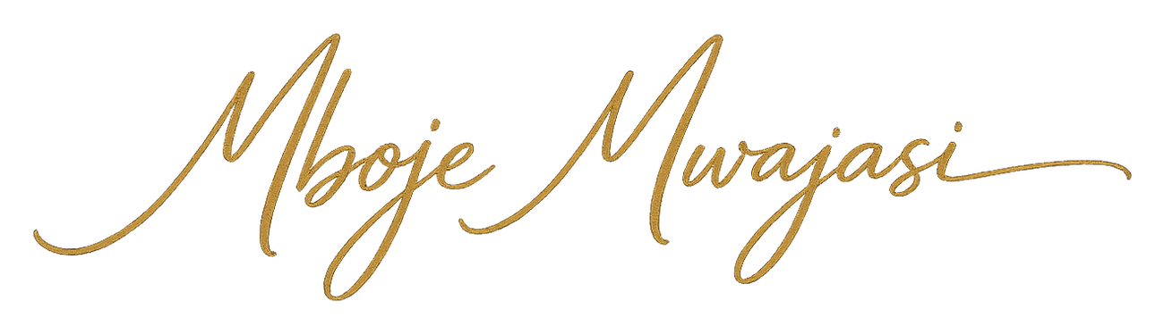 Mboje Mwajasi signature