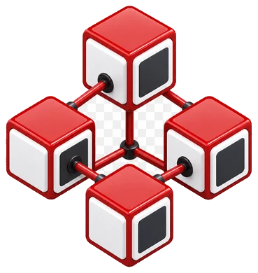 Blockchain tracking icon