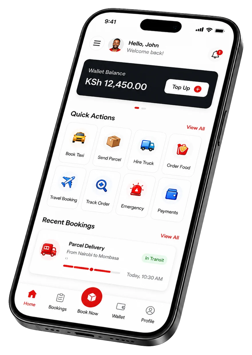 Digital transport application